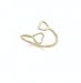 14K Toe Ring Dbl Heart Adj - GH23307