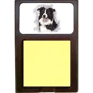Border Collie Sticky Note Holder