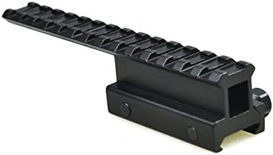 Opticsking® 1" Offset AR-15 See-through Riser Mount