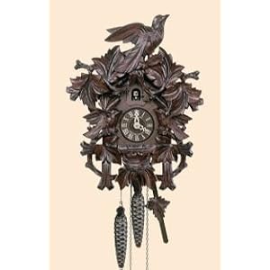 Anton Schneider Cuckoo Clock with Very Detailed Carvings, Model #472