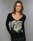 Obey The Kiss Me Deadly Fleece in Black hood ,Sweatshirts for Women