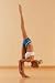 Yoga Beauty Demonstrates the Art of Balance and Grace - 36H x 24W - Peel and Stick Wall Decal by Wallmonkeys
