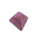 Chessex Vortex Dice 16mm Purple and gold d4