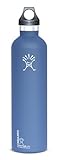 Hydro Flask Stainless Steel Drinking Bottle, Everest Blue, 24-Ounce