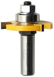 Kempston 704451 3-Wing Slot Cutter, 1/2-Inch Shank, 1-7/8 Cutting Diameter 1/4-Inch Length