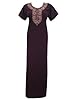 Womans Muumuu Dress Kaftan Caftan Floral Embroidered Cotton Long Kaftans Medium