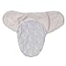 Babys Comfortingly Soft Dandelions and Rabbit Swaddle Blue