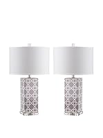 Safavieh Set Lámpara De Mesa 2 Uds. Leo