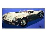 Porsche Spyder Giclee Poster Print by Ben Walker, 20x16