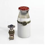 Boyds Treasure Box - Boyds Dairy Farm Milk Bottle with Pint McNibble