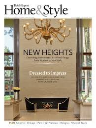 Robb Report Home & Style Magazine September/ October 2015