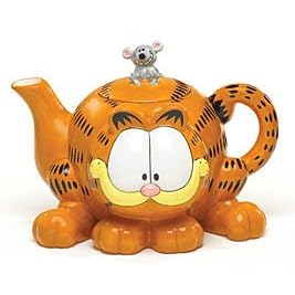 Garfield The Cat And Friend Collectible Teapot For Kitchen Decor And Teas by Garfield Collection