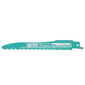 Makita 723083-A-5 6-Inch Prog. Cordless Recip Blade, 5-Pack by Makita