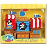 Stephen Joseph Pirate Wooden Stacking Set