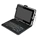 10.2" Synthetic Leather Case with Keyboard and Stylus Pen for ePad and SuperPad (BLACK)