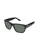 Gucci - Gucci Logo Temple Rectangular Plastic Sunglasses black, smoke