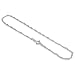bda016-9i .925 Sterling Silver Singapore Chain Ankle Bracelet 9"