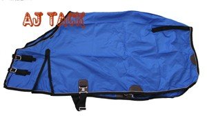 Horse Stable Sheet Reflective Piping Royal Blue