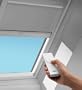 Velux DKD-1025-D06 White 23-1/4" x 46-1/4" Manually Operated Blackout Skylight Blinds