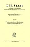 Produkt-Bild: Von der st&auml;ndischen Gesellschaft zur b&uuml;rgerlichen Gleichheit: Tagung der Vereinigung f&uuml;r Verfassungsgeschichte in Hofgeismar am 2./3. April 1979