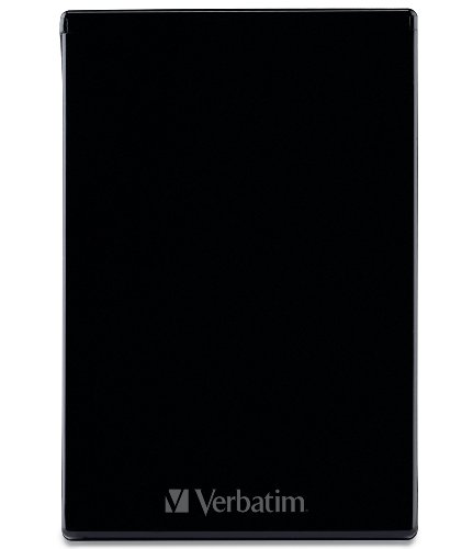 Verbatim Acclaim 320 GB USB 2.0 Portable External Hard Drive 97164 (Piano Black) image