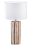 Honsel 91961 Tischleuchte 20 x 38 cm / 60 W / E27 / treibholz natur