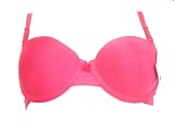 Mamia Plain Demi Cup Multifunctional And Adjustable Padded Underwire Bra