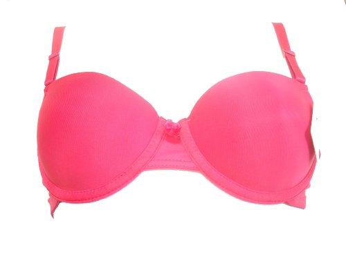 Mamia Plain Demi Cup Multifunctional And Adjustable Padded Underwire Bra