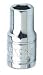 WILMAR W36204 1/4DR 4MM STD SOCKET-6PT