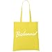 Bridesmaid Organic Fashion Tote, Yellow