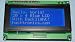 LCD Module, 20 x 4, White on Blue