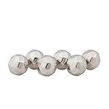 Chill-O Stainless Steel Diamond Ice Cubes Set of 6 Diamond Chillers - Wine Chillers -Whiskey Chillers - And Spirits Chillers