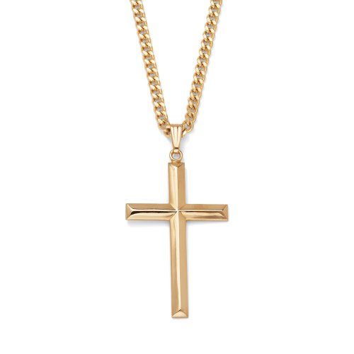 Buy 14k Gold-Filled Cross Pendant and 14k Gold-Plated Chain