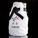 Blitz Sport Karate White Duffle Bag