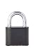 Wordlock PL-058-SS 4-Dial Utility Lock, Short Shackle