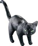 Black Lifesize Vinyl Halloween Cat 44cm