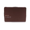 Tucano Second Skin Script Microfiber-Hülle mit Displayschutztuch für Apple MacBook, MacBook Pro 13,3", braun