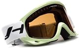 Hoven SEQUEL Snow Goggles - Mint Frame with White Strap and Bronze Chrome Lens