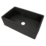 Apron Front Kitchen Sink with Drain Option Finish: Oil Rubbed Bronze
