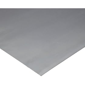 Stainless T-304 Annealed #4 Sheet PVC 1 side 0.024" (24 ga.) Cut to 24" x 48"