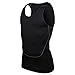 ROPALIA Mens Tight Breathable Sport Vest Fitness Athletic Tank Top Black