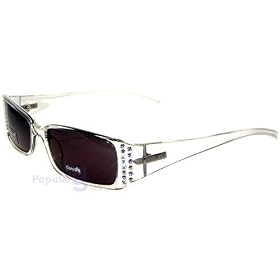 Christian Dior Monday S T63 Fashion Sunglasses, Crystal Clear Frame Grey Lenses Crystals
