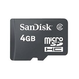 SanDisk microSDHC 4GB 簡易パッケージ