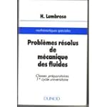 Probl�mes r�solus de m�canique des fl...