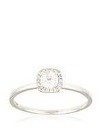 Paris Vendôme Anillo Carré Topazien (Oro Blanco)