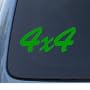 4 X 4 - Car, Truck, Notebook, Vinyl Decal Sticker #1000 | Vinyl Color: Green