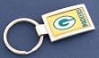 Green Bay Packers Curved Keychain Key Chain NFL