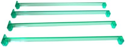 American/Western Mah Jong/Mah Jongg Pushers/Arms- Green set of 4
