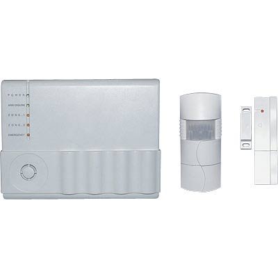 First Alert Wireless Home Alarm Starter Kit Model# HSS202