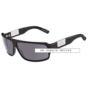 Gucci GG 1561 S 8O7 Y1 Sunglasses Designer Fashion Black Classic Unisex Mens Male Women Female...